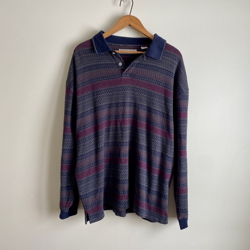 Vintage Imprints 90s Y2K Polo Shirt